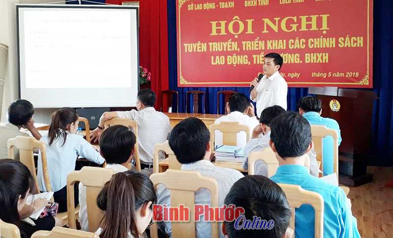 Tuyên truyền các chính sách lao động, tiền lương và BHXH