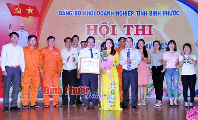 Đảng bộ C&ocirc;ng ty Điện lực B&igrave;nh Phước nhất hội thi tuy&ecirc;n truyền học v&agrave; l&agrave;m theo B&aacute;c