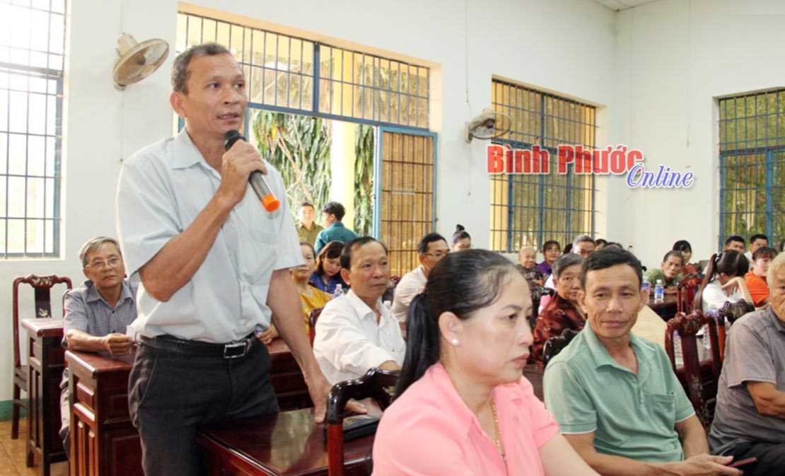 Đo&agrave;n ĐBQH tỉnh tiếp x&uacute;c cử tri sau kỳ họp thứ 7