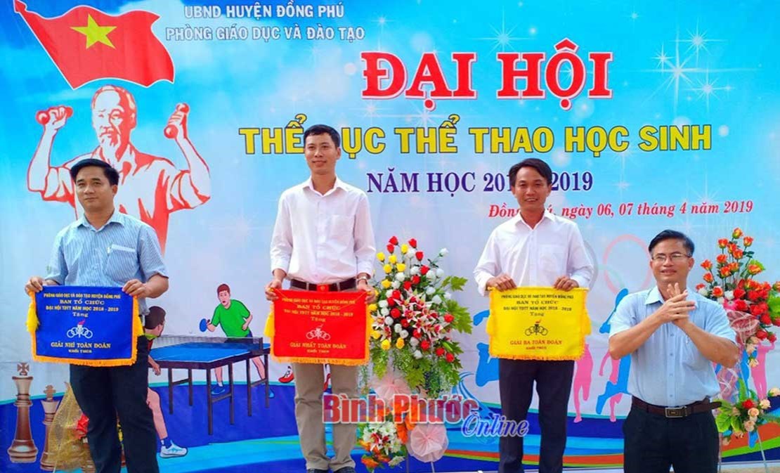 Trường THCS Tân Tiến phát triển thể thao học đường