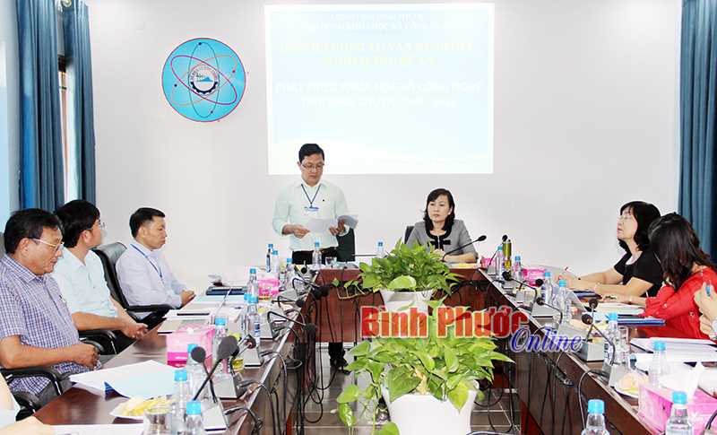 Chưa nghiệm thu Đề án phát triển KH-CN tỉnh giai đoạn 2016-2020