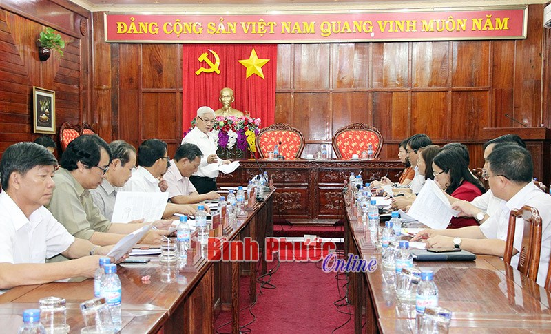 Họp tổ thu hút đầu tư, tháo gỡ khó khăn cho doanh nghiệp