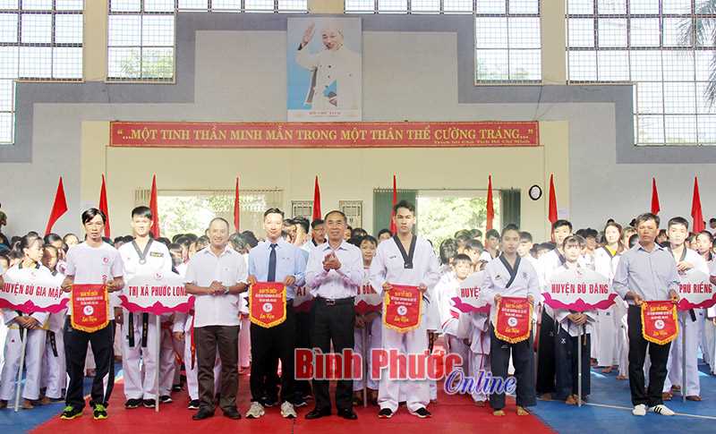 Khai mạc giải vô địch Teakwondo các lứa tuổi Bình Phước 2019