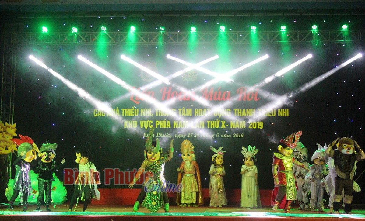 Bế mạc li&ecirc;n hoan m&uacute;a rối c&aacute;c nh&agrave; thiếu nhi khu vực ph&iacute;a Nam