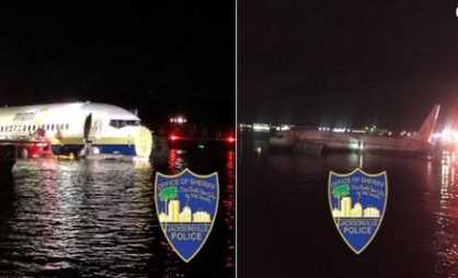 Máy bay Boeing 737 chở 136 người hạ cánh xuống sông tại Mỹ