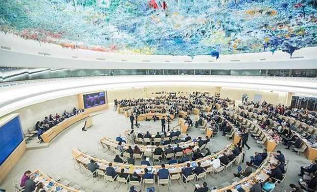 Đo&agrave;n Việt Nam dự khai mạc Kh&oacute;a họp thường kỳ Hội đồng Nh&acirc;n quyền