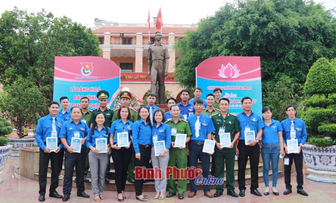 25 đại biểu Bình Phước dự liên hoan Thanh niên tiên tiến làm theo lời Bác cụm miền Đông Nam bộ