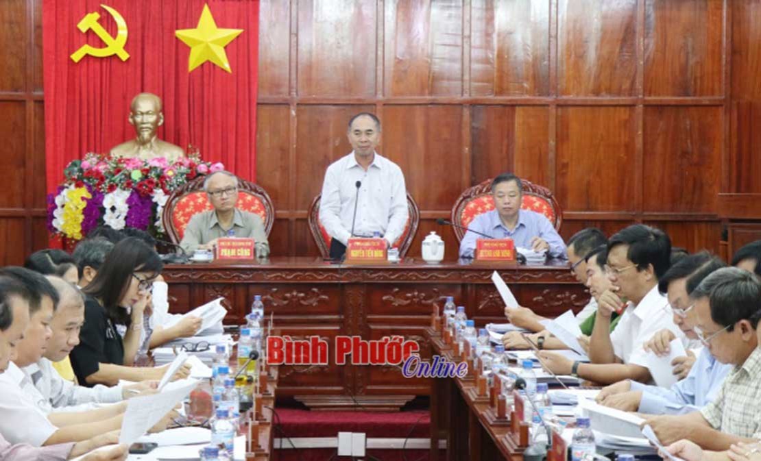 Th&ocirc;ng qua c&aacute;c nội dung tr&igrave;nh HĐND tỉnh tại kỳ họp giữa năm 2019