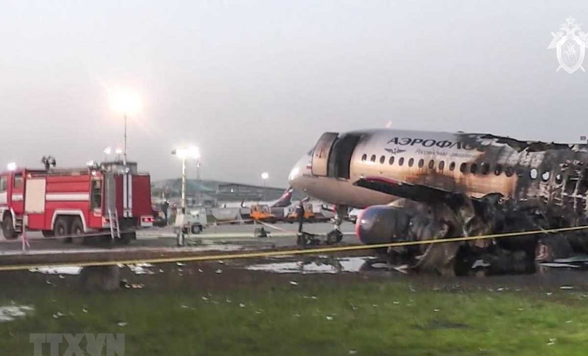 Nguyên nhân vụ cháy máy bay ở Nga khiến hơn 40 người thiệt mạng