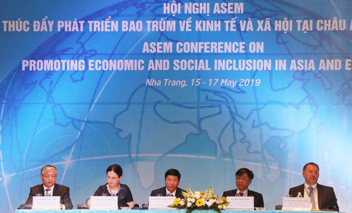 Khai mạc Hội nghị ASEM về th&uacute;c đẩy ph&aacute;t triển bao tr&ugrave;m &Aacute;-&Acirc;u