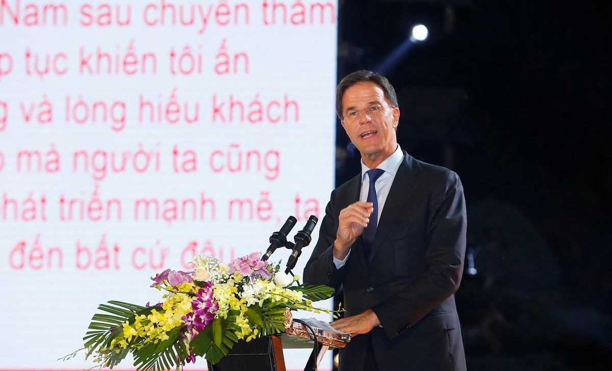 Thủ tướng H&agrave; Lan kết th&uacute;c tốt đẹp chuyến thăm ch&iacute;nh thức Việt Nam