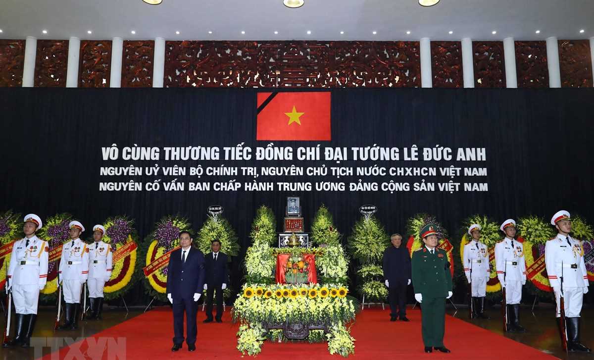 Cử hành trọng thể Lễ truy điệu nguyên Chủ tịch nước Lê Đức Anh