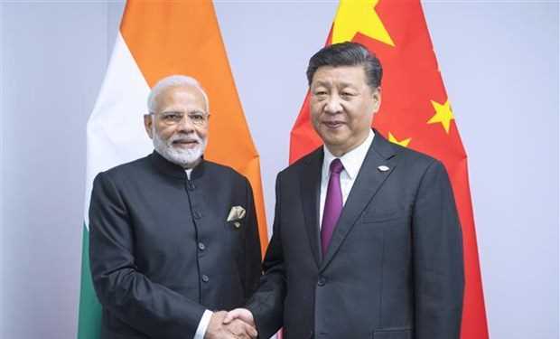 Lãnh đạo Trung-Ấn gặp nhau bên lề Hội nghị thượng đỉnh SCO