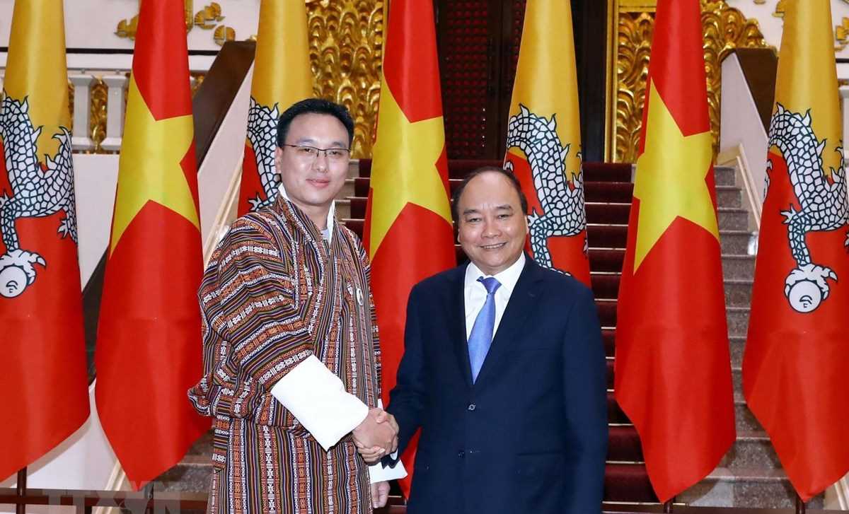 Thủ tướng Nguyễn Xu&acirc;n Ph&uacute;c tiếp Chủ tịch Thượng viện Bhutan