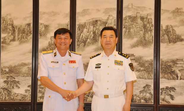 Tăng cường hợp t&aacute;c giữa hải qu&acirc;n hai nước Việt Nam-Trung Quốc