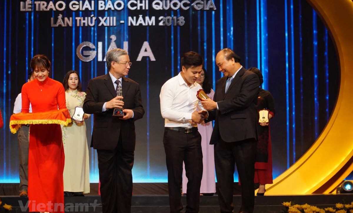 VietnamPlus gi&agrave;nh giải A, B, C tại Giải B&aacute;o ch&iacute; Quốc gia 2018