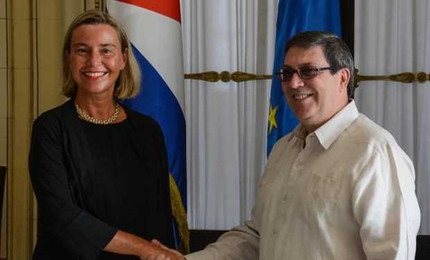 Ngoại trưởng Cuba tiếp đại diện cấp cao của Liên minh châu Âu