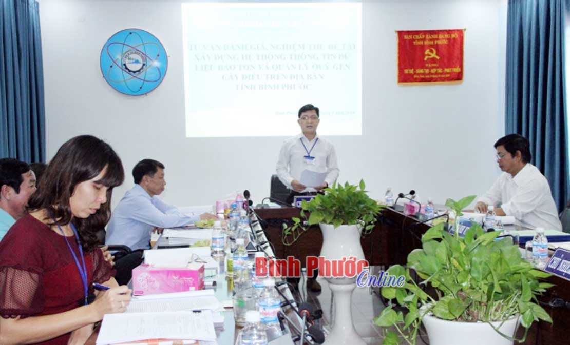 Xây dựng hệ thống thông tin dữ liệu bảo tồn và quản lý quỹ gen cây điều