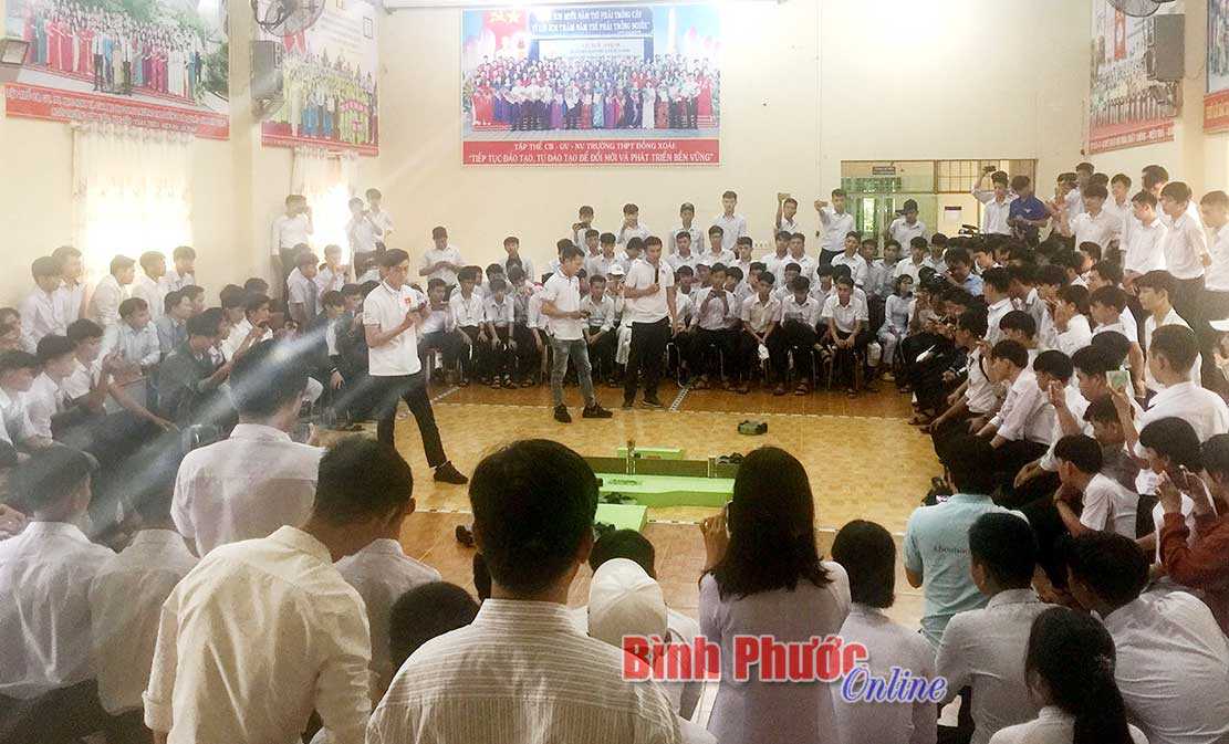 Triển khai luật thi đấu cuộc thi sáng tạo robocon mini tỉnh Bình Phước