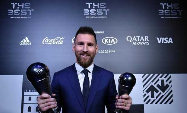 Messi lần thứ 6 giành giải thưởng Cầu thủ xuất sắc nhất năm của FIFA