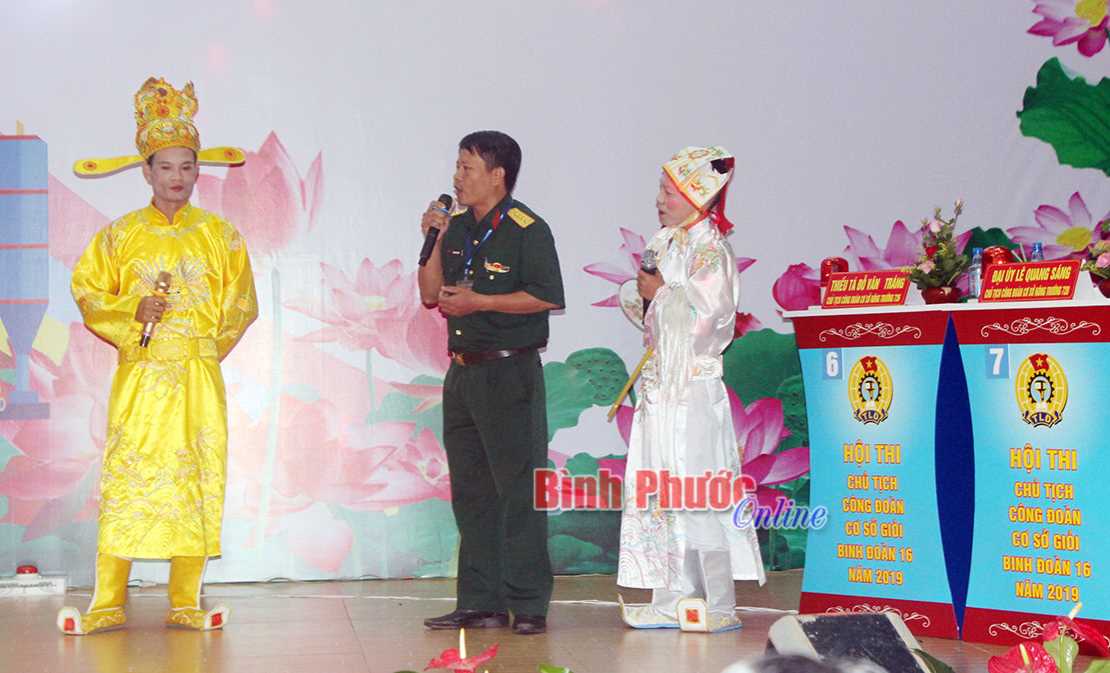 Binh đoàn 16 thi chủ tịch c&ocirc;ng đo&agrave;n cơ sở giỏi