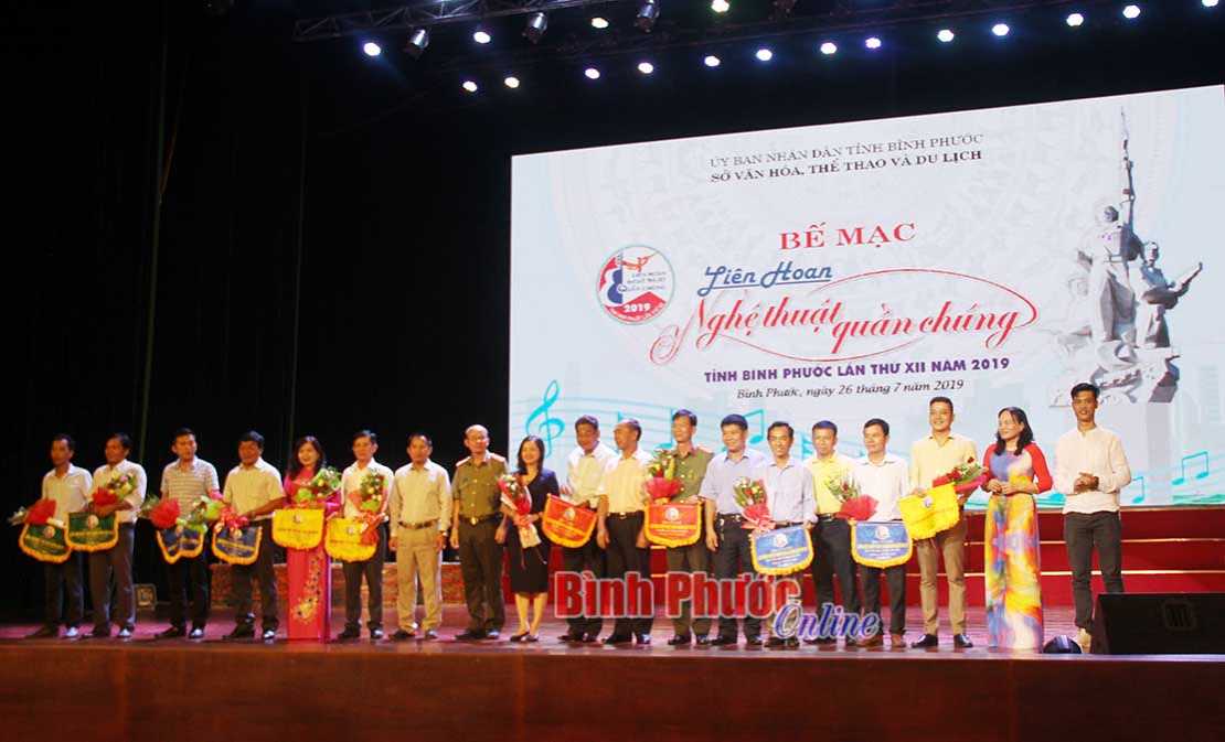Bế mạc li&ecirc;n hoan nghệ thuật quần ch&uacute;ng to&agrave;n tỉnh năm 2019
