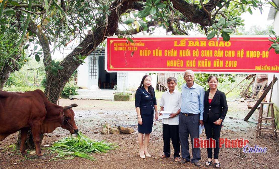 Long Hà chăm lo đời sống nạn nhân chất độc da cam