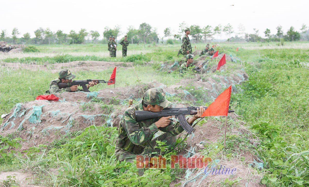 Bộ CHQS tỉnh n&acirc;ng cao chất lượng diễn tập