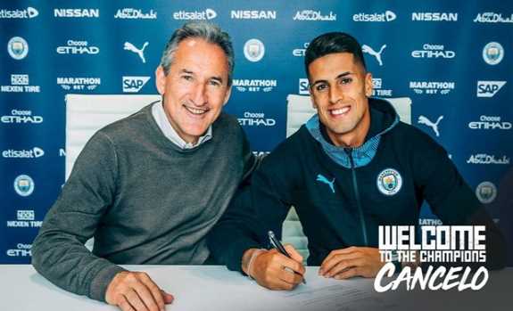 Man City chính thức công bố tân binh 'bom tấn' Joao Cancelo