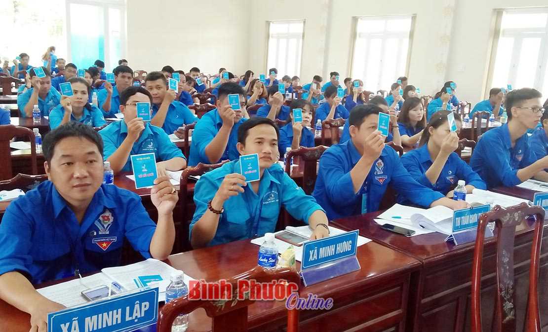 Đại hội đại biểu Hội LHTN huyện Chơn Thành lần thứ IV