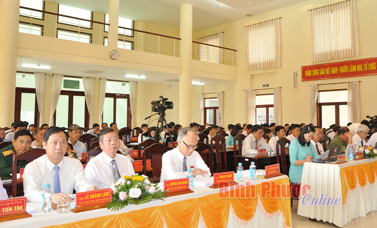 HĐND B&igrave;nh Long, Hớn Quản tổ chức kỳ họp giữa năm