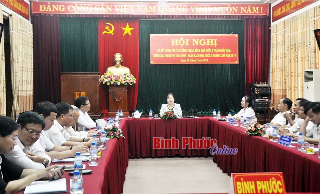 Hội nghị trực tuyến sơ kết c&ocirc;ng t&aacute;c t&agrave;i ch&iacute;nh - NSNN 6 th&aacute;ng đầu năm