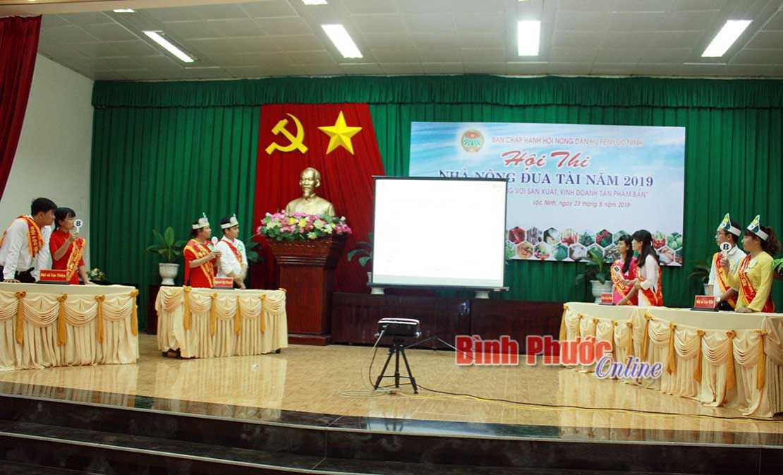 Lộc Ninh tổ chức hội thi nhà nông đua tài năm 2019