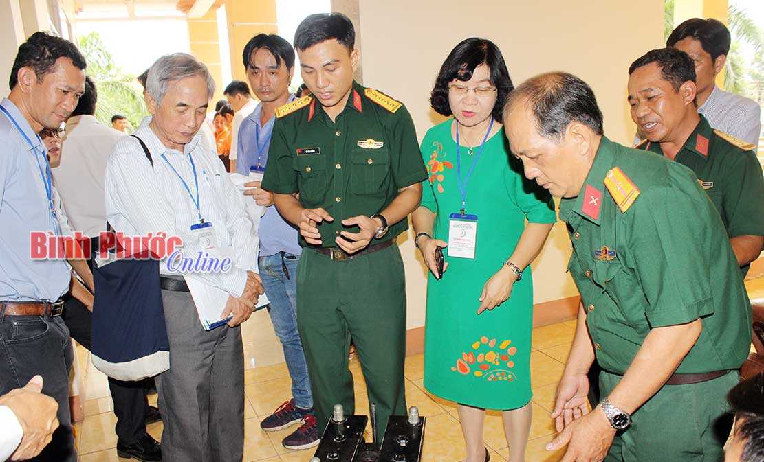 Chung khảo hội thi Sáng tạo kỹ thuật tỉnh lần thứ V