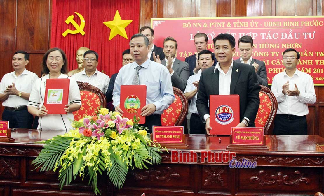 3 dự án nông nghiệp công nghệ cao sẽ hình thành tại Bình Phước