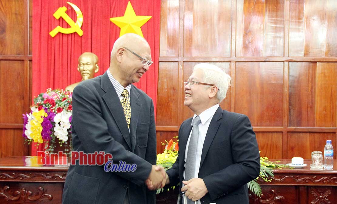 Tập đoàn Mitani Sangyo - Nhật Bản tìm hiểu đầu tư tại Bình Phước