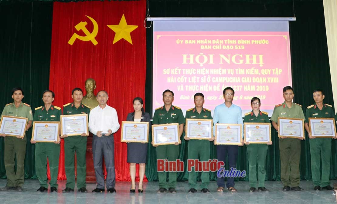 M&ugrave;a kh&ocirc; 2018-2019: Cất bốc, hồi hương 66 h&agrave;i cốt liệt sĩ hy sinh ở Campuchia