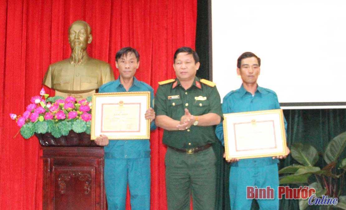 B&igrave;nh Phước thực hiện tốt c&ocirc;ng t&aacute;c bồi dưỡng nguồn sĩ quan dự bị