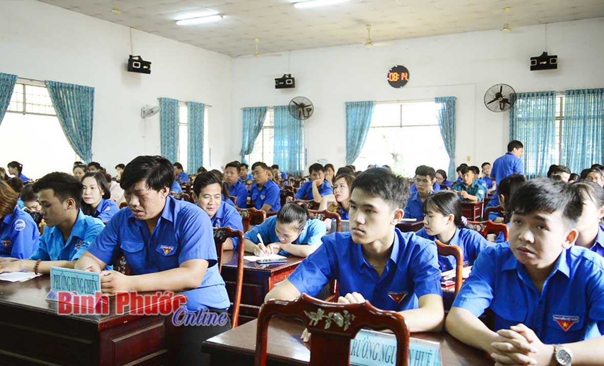 Bình Long tập huấn kỹ năng nghiệp vụ đoàn - hội