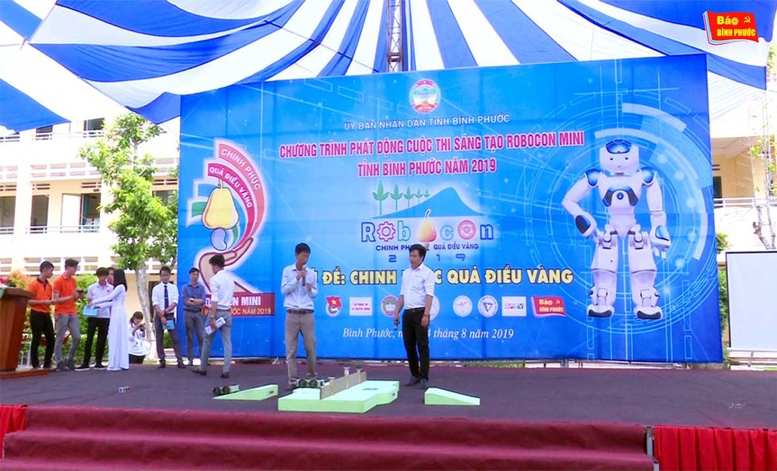 [Video] Cuộc thi sáng tạo robocon Bình Phước 2019 “Chinh phục quả điều vàng” 