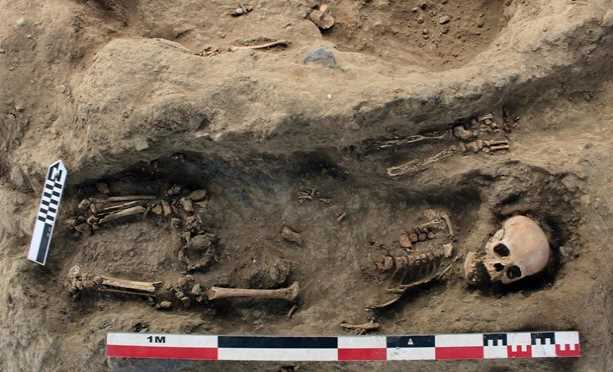 Peru phát hiện ngôi mộ cổ có hàng trăm bộ hài cốt trẻ em