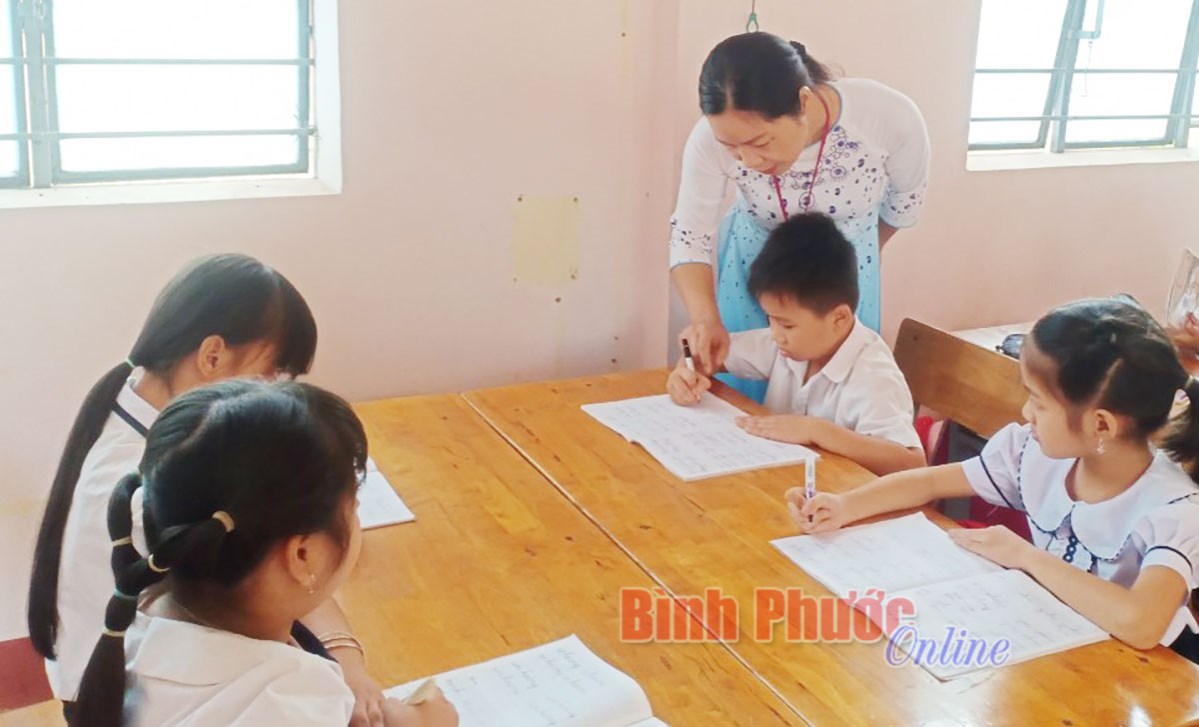 Điểm sáng phong trào viết chữ đẹp ở Đồng Phú