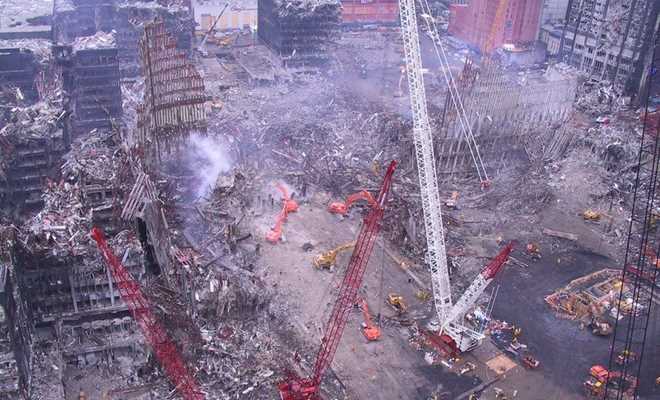 Những bức ảnh chưa từng được công bố về hiện trường sau vụ 11-9