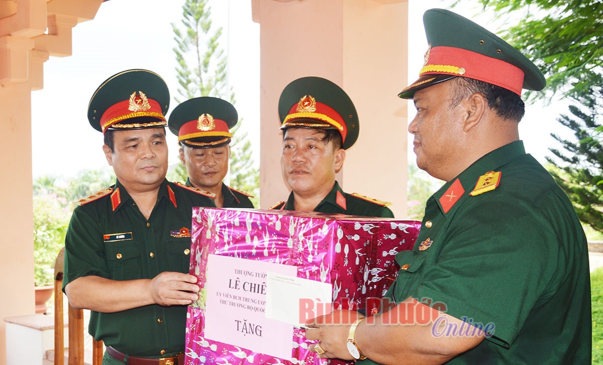 Thứ trưởng Bộ Quốc ph&ograve;ng L&ecirc; Chi&ecirc;m viếng Nghĩa trang liệt sĩ tỉnh