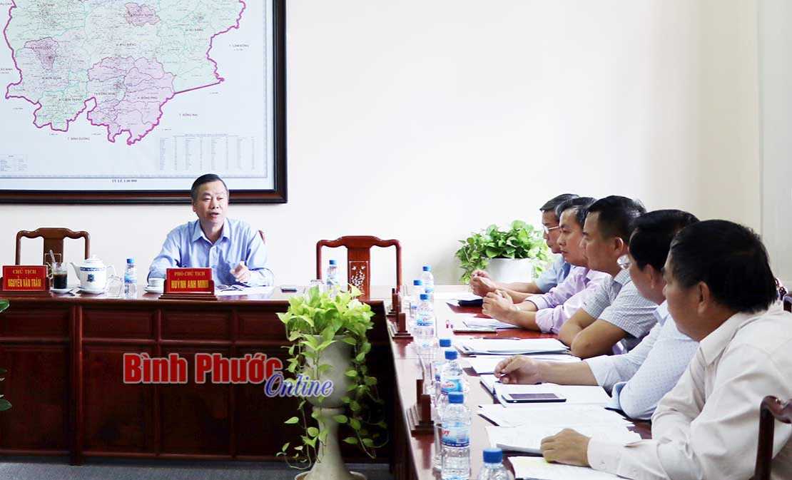Giải quyết vướng mắc triển khai dự &aacute;n tại x&atilde; B&igrave;nh T&acirc;n
