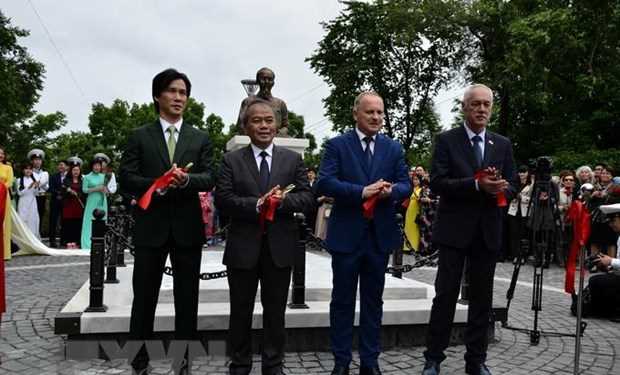 Một vườn hoa ở Nga ch&iacute;nh thức được mang t&ecirc;n Chủ tịch Hồ Ch&iacute; Minh