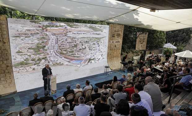 Israel công bố 'Con đường hành hương' cổ đại dẫn đến Đền thờ Do Thái