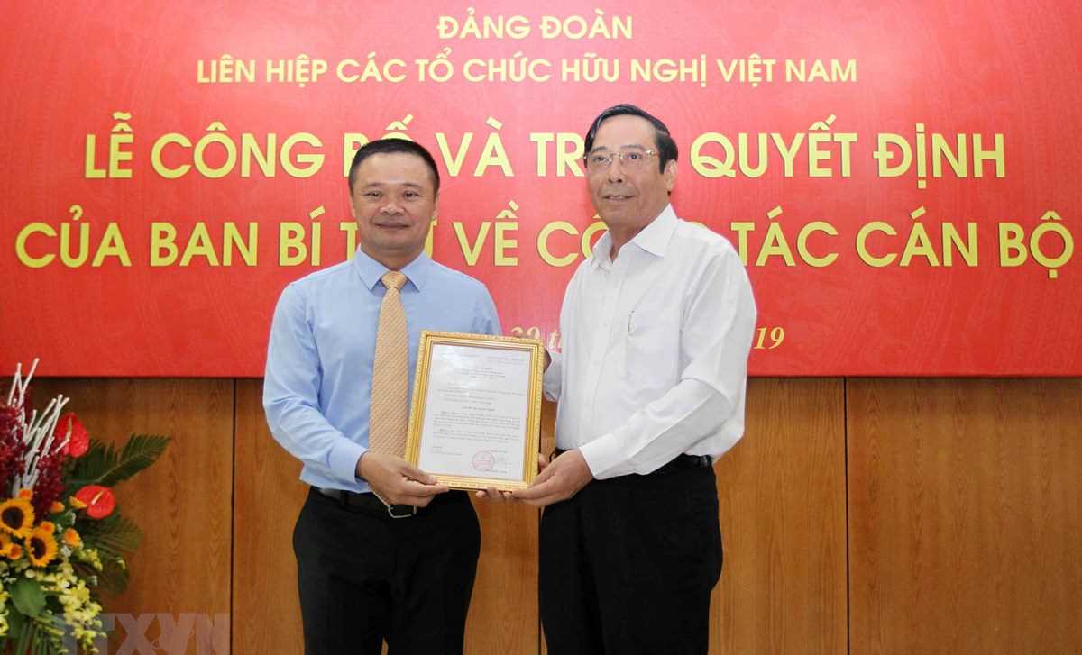 &Ocirc;ng Bạch Ngọc Chiến tham gia Đảng đo&agrave;n Li&ecirc;n hiệp c&aacute;c tổ chức hữu nghị