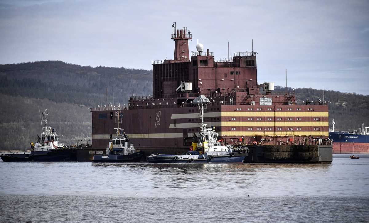 Nhà máy điện hạt nhân nổi đầu tiên kết thúc hành trình 5.000km