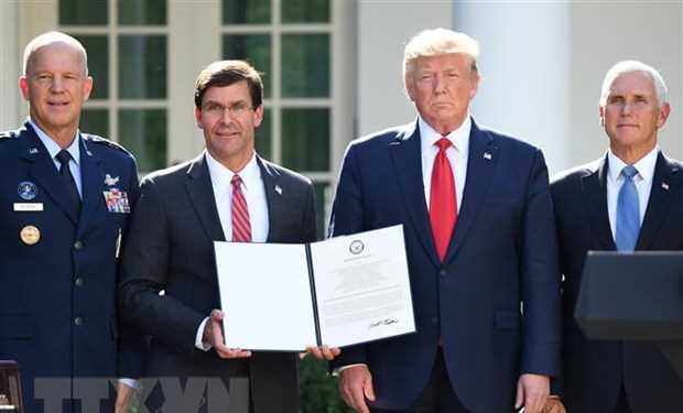 Mỹ chính thức cho ra mắt Bộ Chỉ huy không gian SpaceCom